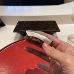 照寿司 - 8日間寝かせたコハダ