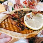 あ麺んぼ - 鯖のへしこ