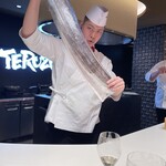 照寿司 - 鹿児島　錦江湾の巨大太刀魚（ドラゴンタチウオ）