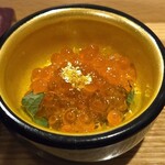 能加万菜 と成屋 - いくら小鉢(近景)