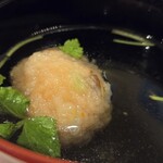 能加万菜 と成屋 - お椀(近景)