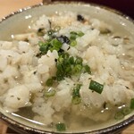 能加万菜 と成屋 - 三　シメは出し汁茶漬けで。