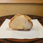 天ぷら浅沼 - 百合根