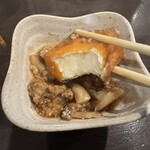 炭や酒 學 - 豆腐が厚揚げの麻婆豆腐が絶品♡