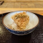 天ぷら浅沼 - 河豚の白子天丼