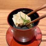 梯子 - 大山鶏の湯葉ワンタン
