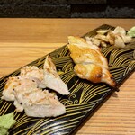 梯子 - 極上比内地鶏焼き（もも、むね、かわ）