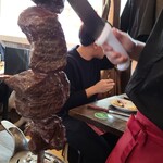シュラスコレストランALEGRIA - 牛肩ロース！