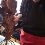 シュラスコレストランALEGRIA - シュラスコの華、牛イチボ！