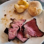 シュラスコレストランALEGRIA - イチボより固くて野趣があります。脂のある辺りが特にいいですね。