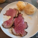 シュラスコレストランALEGRIA - 美しい断面！柔らかくて、牛の旨味が凝縮されています