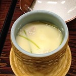Takara Onsen - 夕食　かに身入り茶碗蒸し