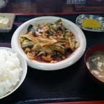中華料理 長春 - 回鍋肉定食
