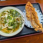 名玄 - うどん小　ゲソ天