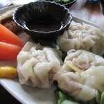 きっ茶 花々 - シューマイはお肉みっちり、ジューシー。