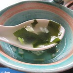 きっ茶 花々 - わかめスープ
