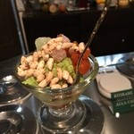 ジェラテリア アクオリーナ - あんみつコッパ（800円）