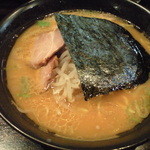 ラーメン道楽 - 2015/01/02 午後８時ごろ　ラーメン，固め，少し濃いめ