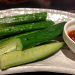 若竹 - 辛味噌きゅうり