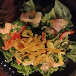 海鮮餐廳 Maguroya 花之夢 Route Inn Grantia秋田 SPA RESORT店 - 海鮮沙拉(990日圓)