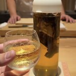 ふぐまどんな - ヒレ酒(冷)