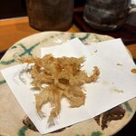 天ぷら　天佑 - 白魚