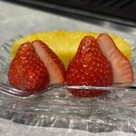 りきちゃん - デザートに、アイスでなくフルーツがくるの嬉しい派。