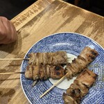 焼鳥うさばらし - ダルム。塩焼き。久留米ではかなりスタンダードです。