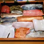 伊勢前寿し 神貫 - ここから追加でイカをチョイス