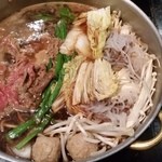 美山 - すき焼き食べ放題。