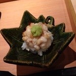 祇園 にしかわ - 鱈の白子のせごはん　クリーミー。