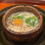 割烹 新多久 - イノシシ鍋