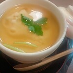 すし処にしの - 茶碗蒸し(うどんが入ってました)