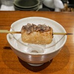 ワインと炭火串焼 銀座 荻 - ☆トリュフ焼きおにぎり(*^^)v