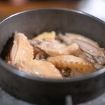 つくば食堂 花 - 2025.12 鶏手羽と牛蒡の釜飯 バターの香り