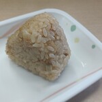 博多ホームうどん - かしわおにぎり。