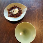 夕霧そば 瓢亭 バルチカ03店 - ホタルイカの沖漬け