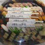 札幌市場めし　まるさん亭 - 
      おかませ握り　５人前　１２５００円　デフォ　　【　２０１４年１２月　】