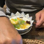 キンカーオ - このマンゴープリン甘いのと酸っぱいのが絶妙なバランス　580円