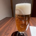 旬魚と個室 和食りん  新橋本店 - ザ・プレミアム・モルツマスターズで。