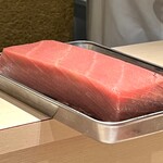 麦と麺助 - 本マグロ（青森八戸沖）