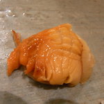 すし懐石 柿八 - 赤貝