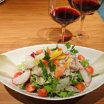 アンディカフェ - 鮪とアボカドのサラダ