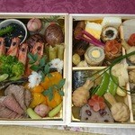 祇園迦陵 - お節 どれも美味しかったです