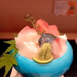 食・松浦 - お刺身4点盛り