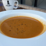 ベーカリーレストランサンマルク - オマール海老のポタージュ