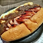 今屋のハンバーガー  - フランクエッグチーズカレー