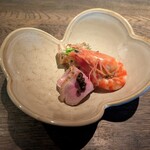 雷庵 - 「前菜三種」