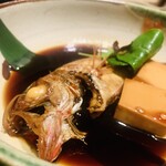 亜紗 - ⑤  2400円：五島：赤ムツ（ノドグロ）煮付け