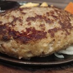あさくま - ３００gBigハンバーグ。この迫力…笑笑…いや、このボリューム凄いですね